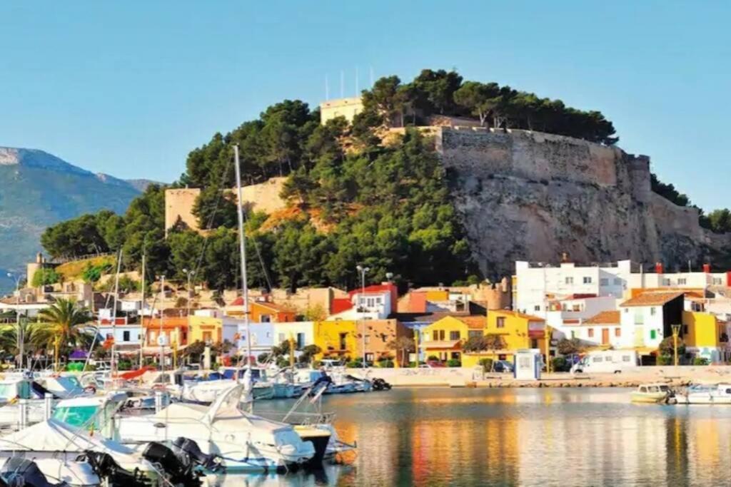 Lovely Apartment Denia, Piscina, Jacuzzi, Padel, Parking エクステリア 写真