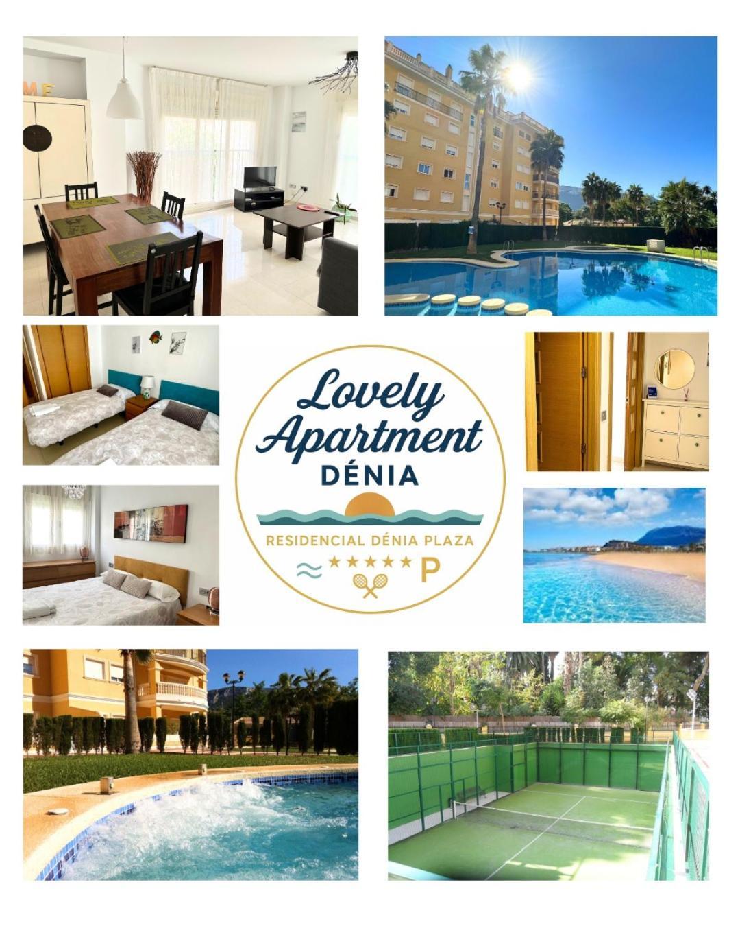 Lovely Apartment Denia, Piscina, Jacuzzi, Padel, Parking エクステリア 写真